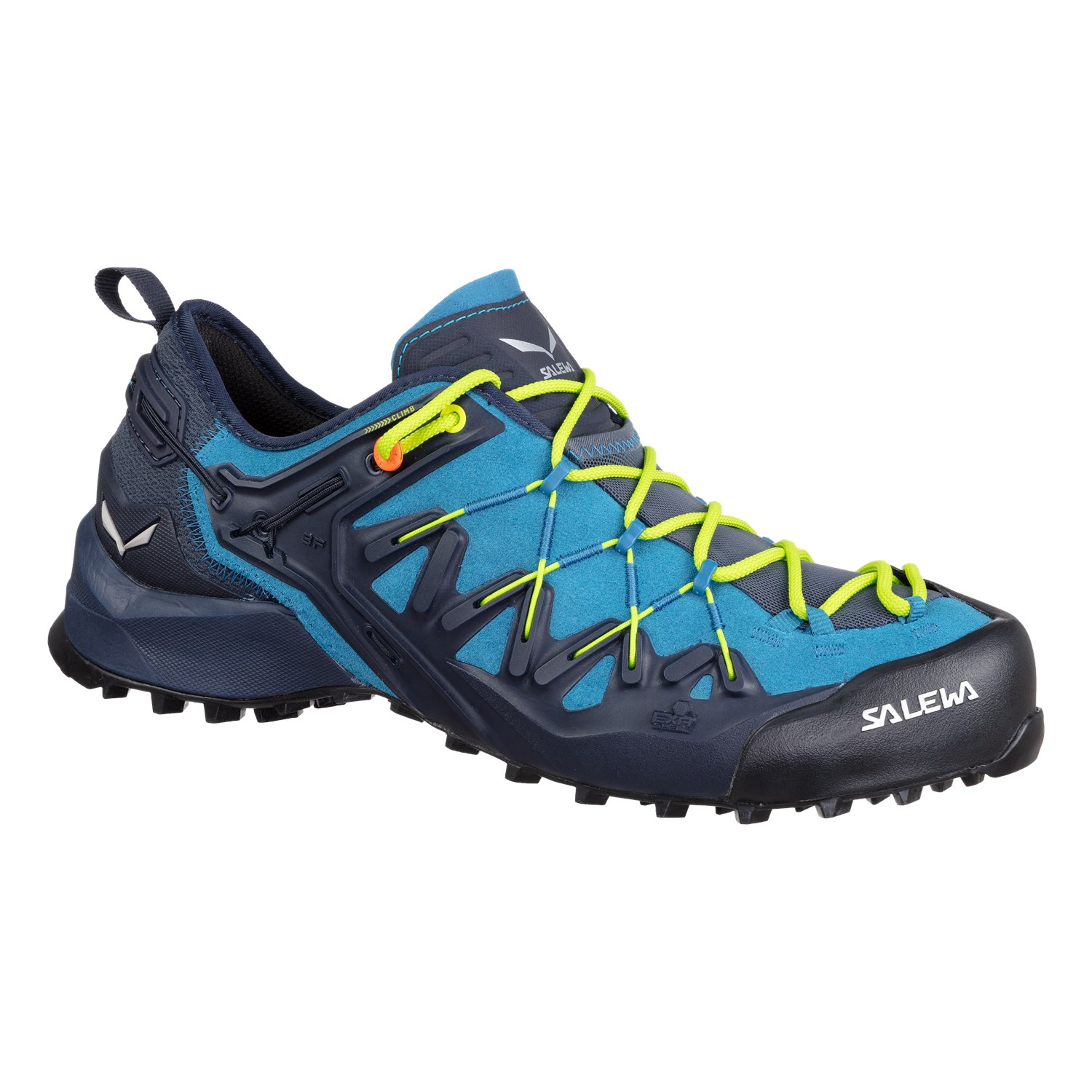 Salewa Wildfire Edge αθλητικα παπουτσια ανδρικα μπλε/σκουρο μπλε/κίτρινα Greece WG0384516